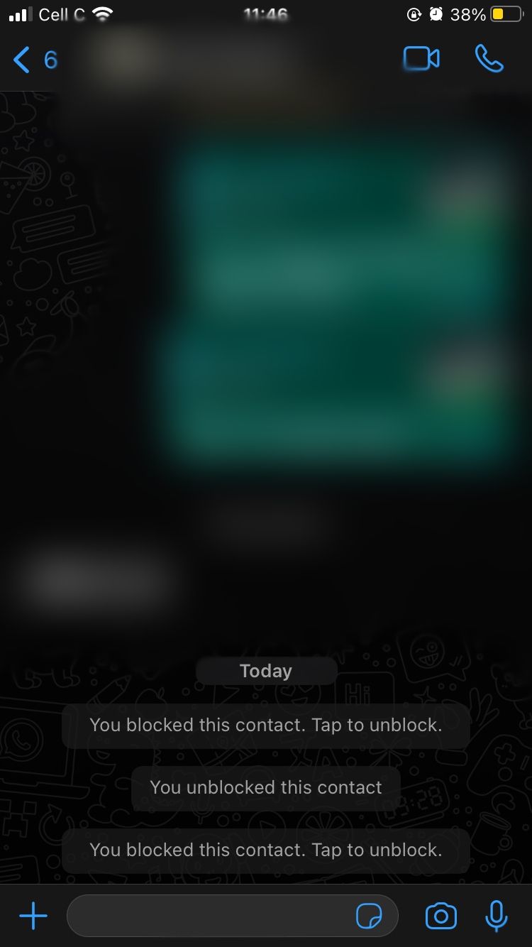 cách chặn danh bạ trong whatsapp