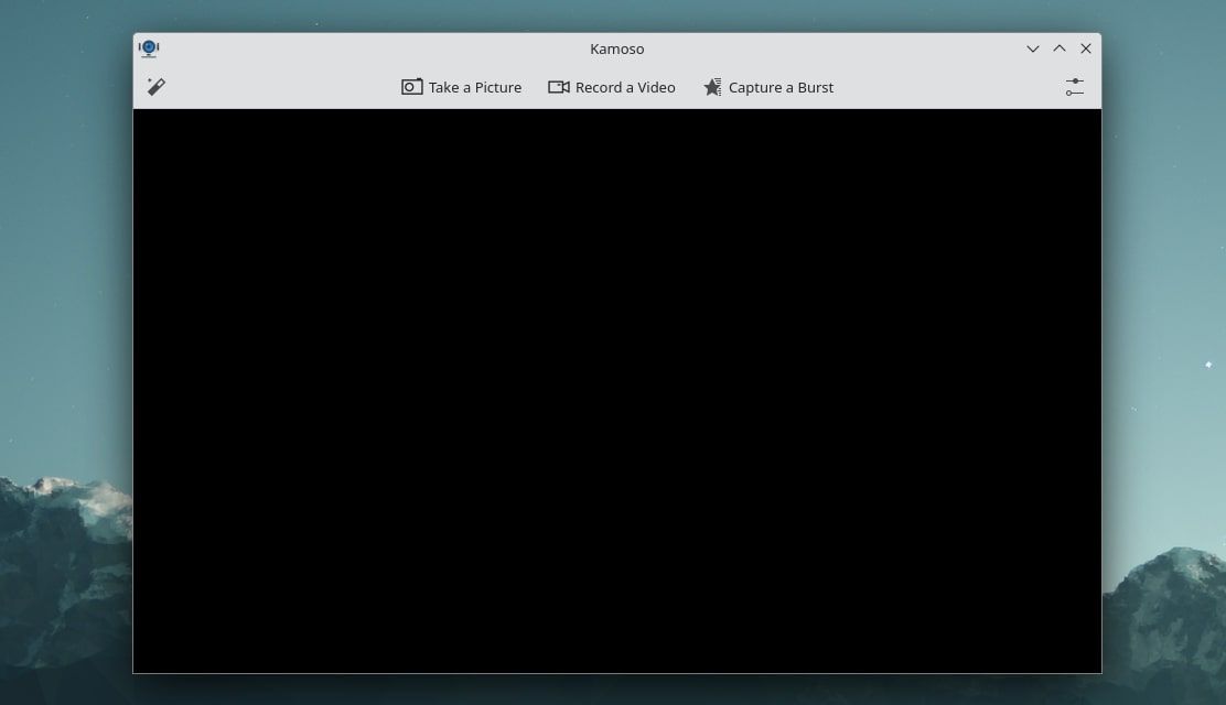 ứng dụng webcam kde kamoso