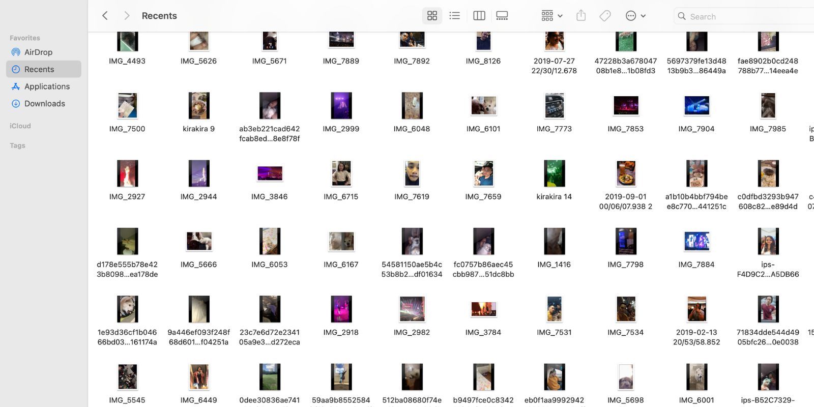Trình quản lý tệp mặc định của Finder trên máy Mac