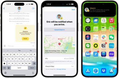 ios 17 tin nhắn check in tin nhắn