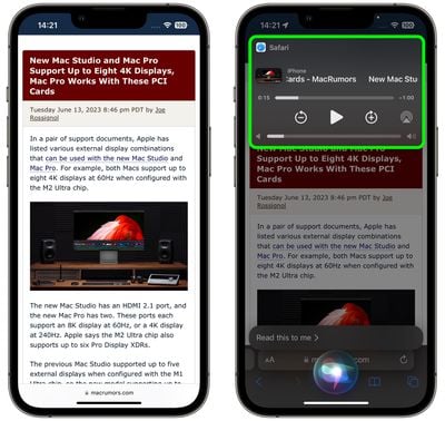 iOS 17: Cách để Siri đọc các bài báo trên web cho bạn TechTimes Vietnam siri