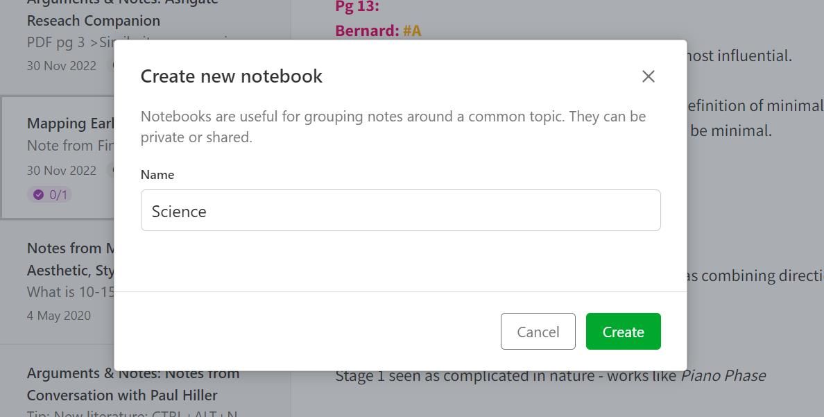 Sổ tay đặt tên trong Evernote