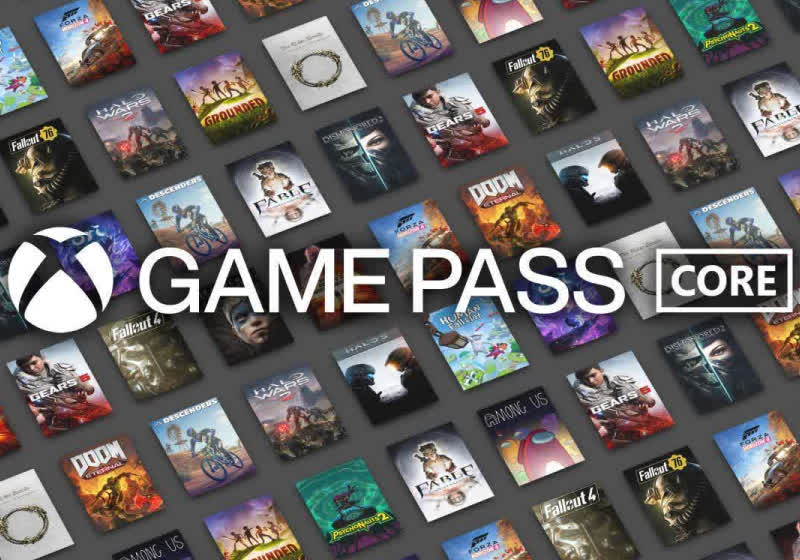 Xbox Live Gold trở thành Game Pass Core vào tháng 9, đồng giá với 25 trò chơi