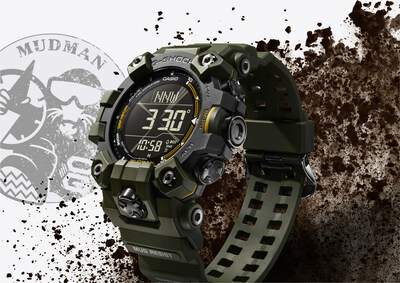 Casio ra mắt đồng hồ G-SHOCK chống bụi và bùn với màn hình LCD hai lớp để cải thiện khả năng đọc trên mặt đồng hồ GW-9500-3