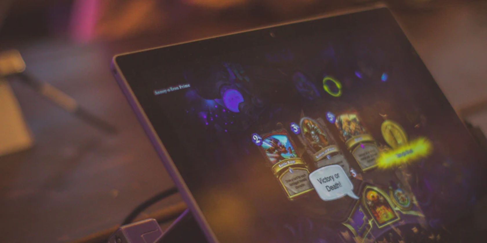 game with some dialogue box