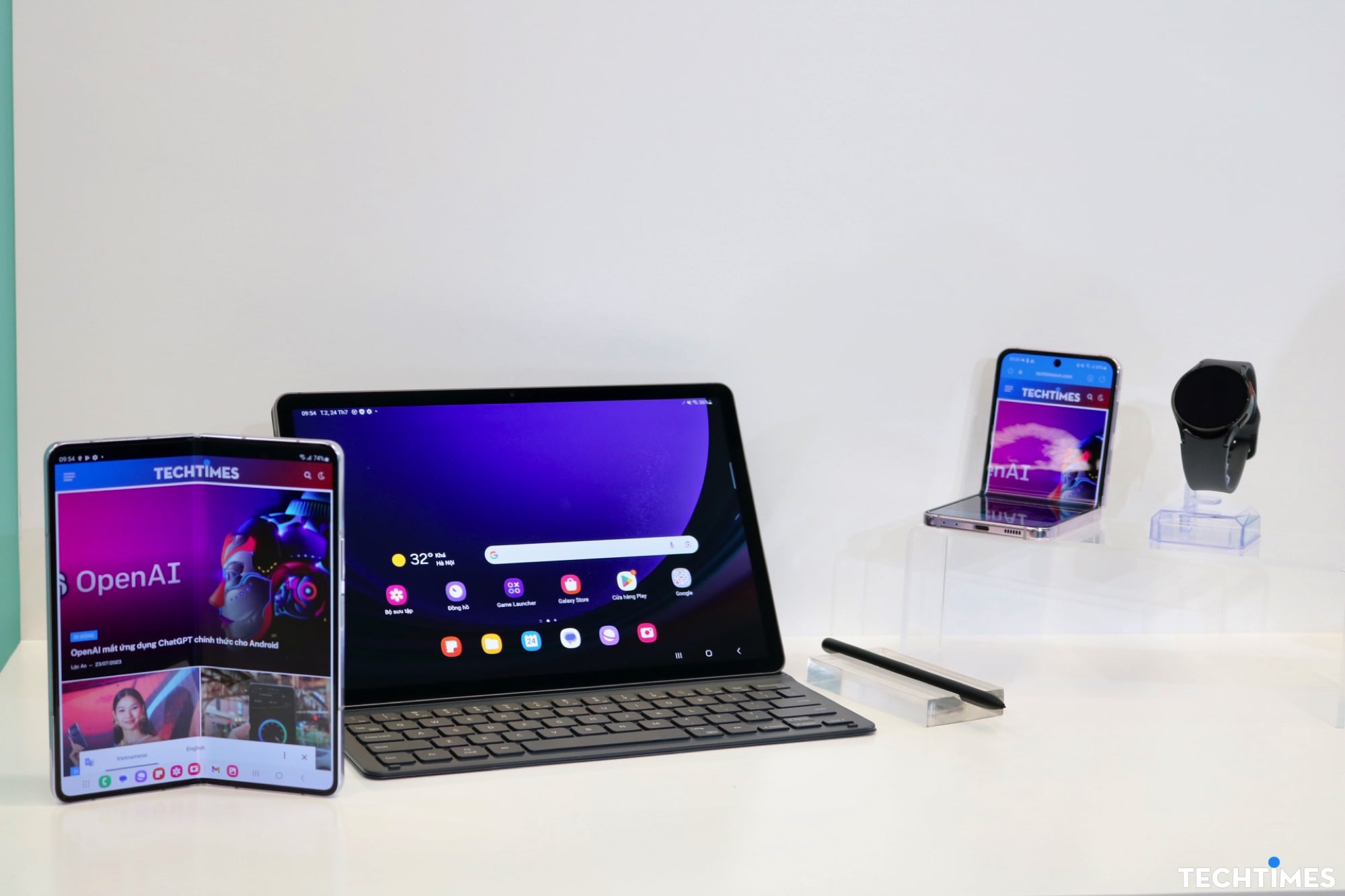 Samsung ra mắt Galaxy Z Fold5, Z Flip5, Watch6 và Tab S9 Samsung ra mắt Galaxy Z Fold5, Z Flip5, Watch6 và Tab S9