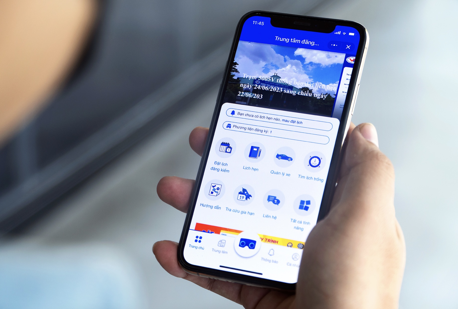 Đăng kiểm hạ nhiệt vì không còn ùn tắc, người dân quen đặt lịch online TechTimes Vietnam Mini app TTDK Đặt lịch đăng kiểm trên Zalo giúp chủ phương tiện gia hạn hoặc đặt lịch hẹn đăng kiểm tại nhà, chủ động thời gian