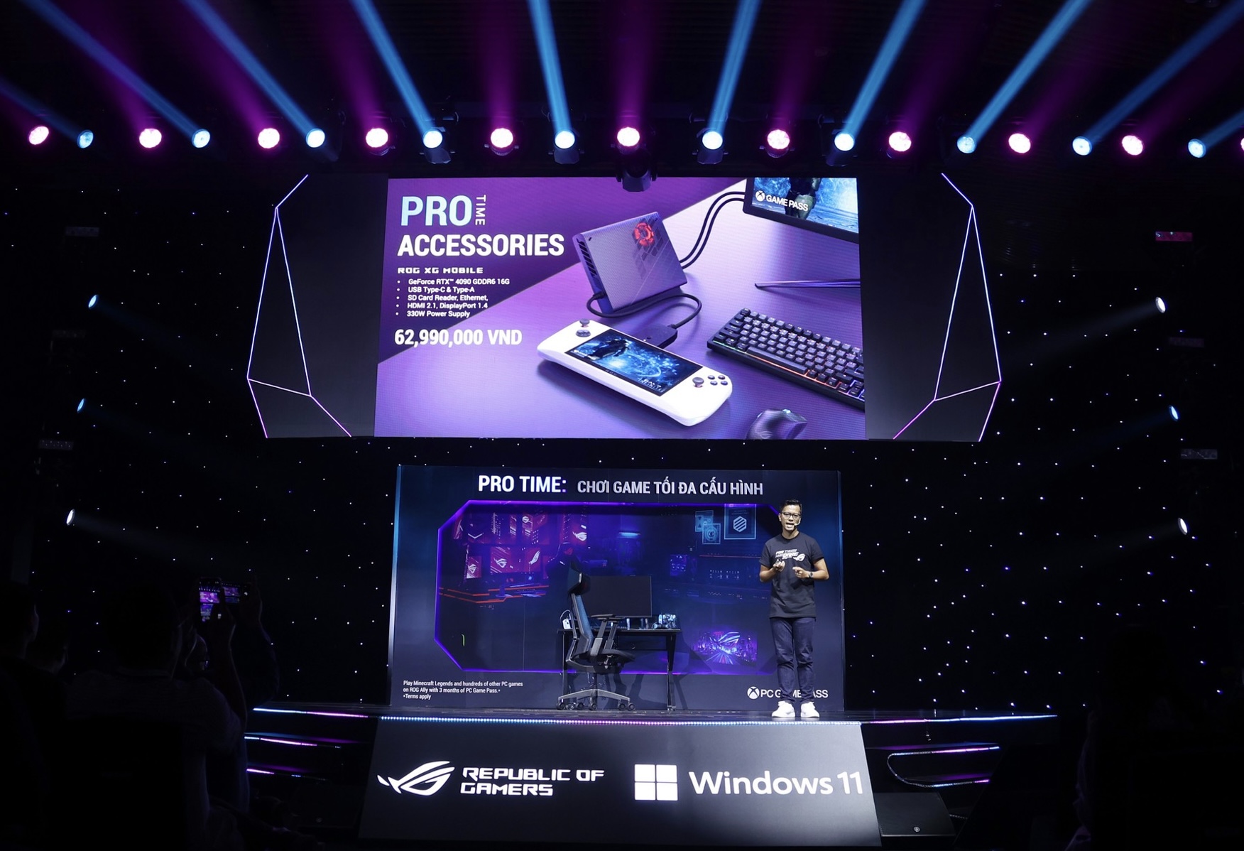 ROG Ally cháy hàng ngày đầu mở bán chính thức tại Việt Nam TechTimes Vietnam Máy chơi game cầm tay ROG Ally có khả năng kết nối với XG Mobile giúp nâng cấp đồ họa lên RTX 4090 trong nháy mắt