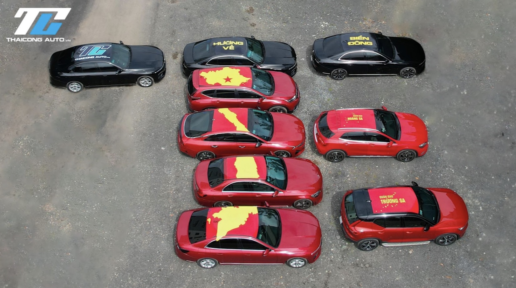 ThaiCong Auto tổ chức diễu hành ủng hộ chủ quyền biển đảo Việt Nam