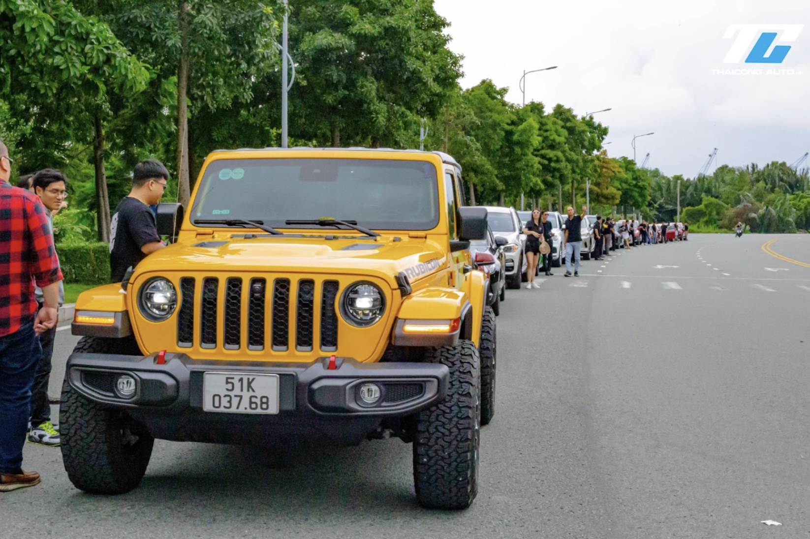 ThaiCong Auto tổ chức diễu hành ủng hộ chủ quyền biển đảo Việt Nam