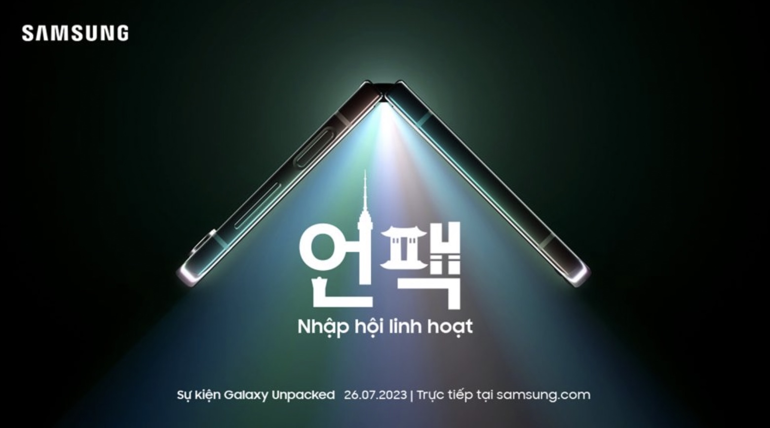 Samsung gửi thư mời sự kiện ra mắt Galaxy Z Series mới: Nhập Hội Linh Hoạt TechTimes Vietnam Samsung gửi thư mời sự kiện ra mắt Galaxy Z Series mới: Nhập Hội Linh Hoạt