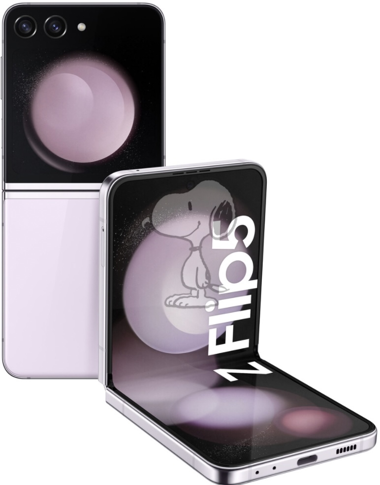 Ảnh rò rỉ Galaxy Z Flip5 chia sẻ bởi @_snoopytech_.