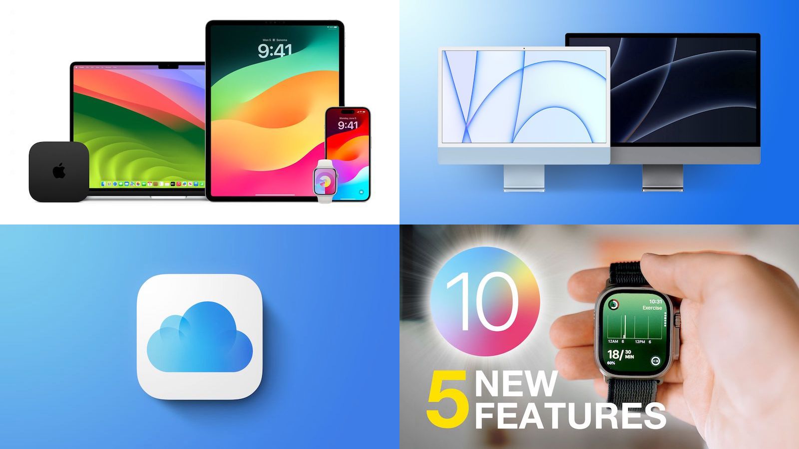 Câu chuyện hàng đầu: Tin đồn về iMac 30 inch, iCloud+ tăng giá, v.v.