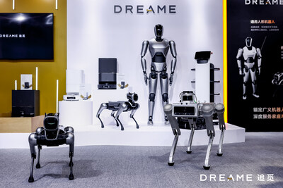 Robot công nghệ của Dreame gây chú ý tại Hội nghị Robot Thế giới 2023 Dreame Technology Robots (PRNewsfoto/Dreame Technology)