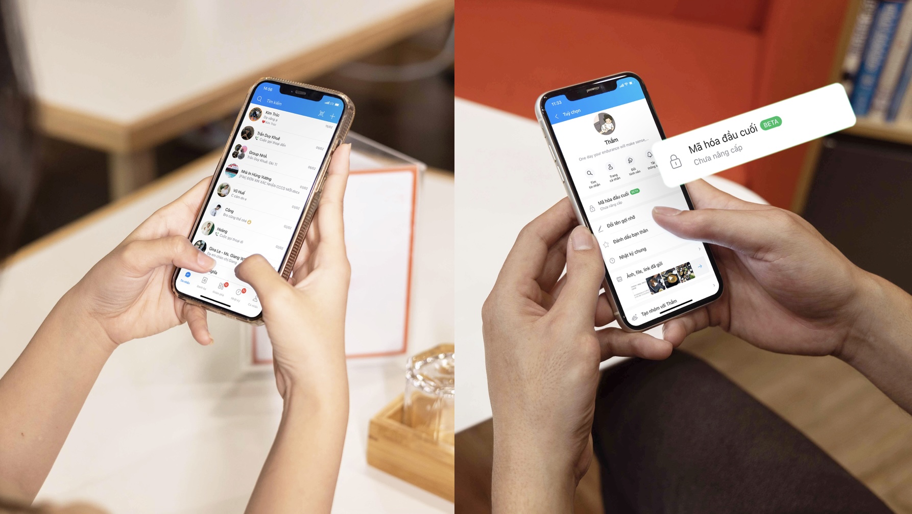 Việc cho phép gửi tệp tin dung lượng lớn với chất lượng cao là tính năng mà không phải ứng dụng nào cũng có
