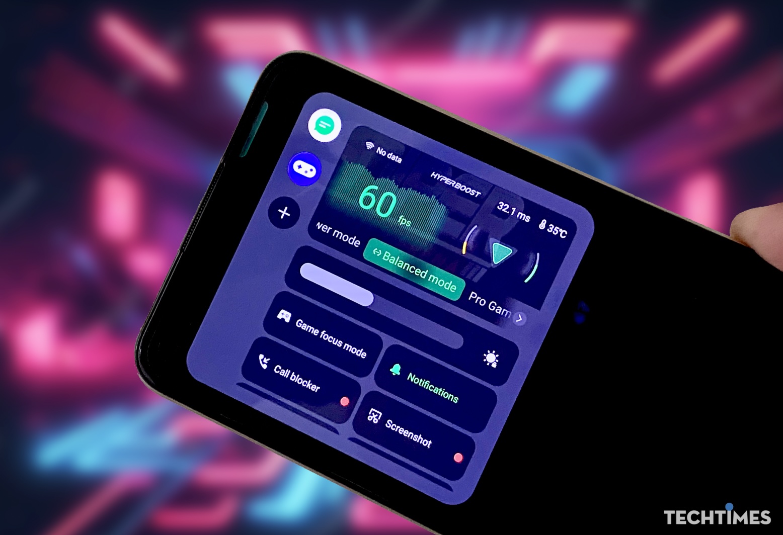Tuỳ chỉnh Game mode khá thú vị trên realme 11.