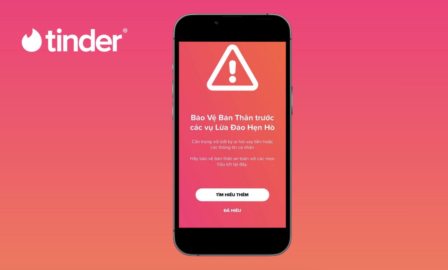 image 378 TechTimes.vn Tinder ra mắt chiến dịch chống lừa đảo tình cảm ở Việt Nam