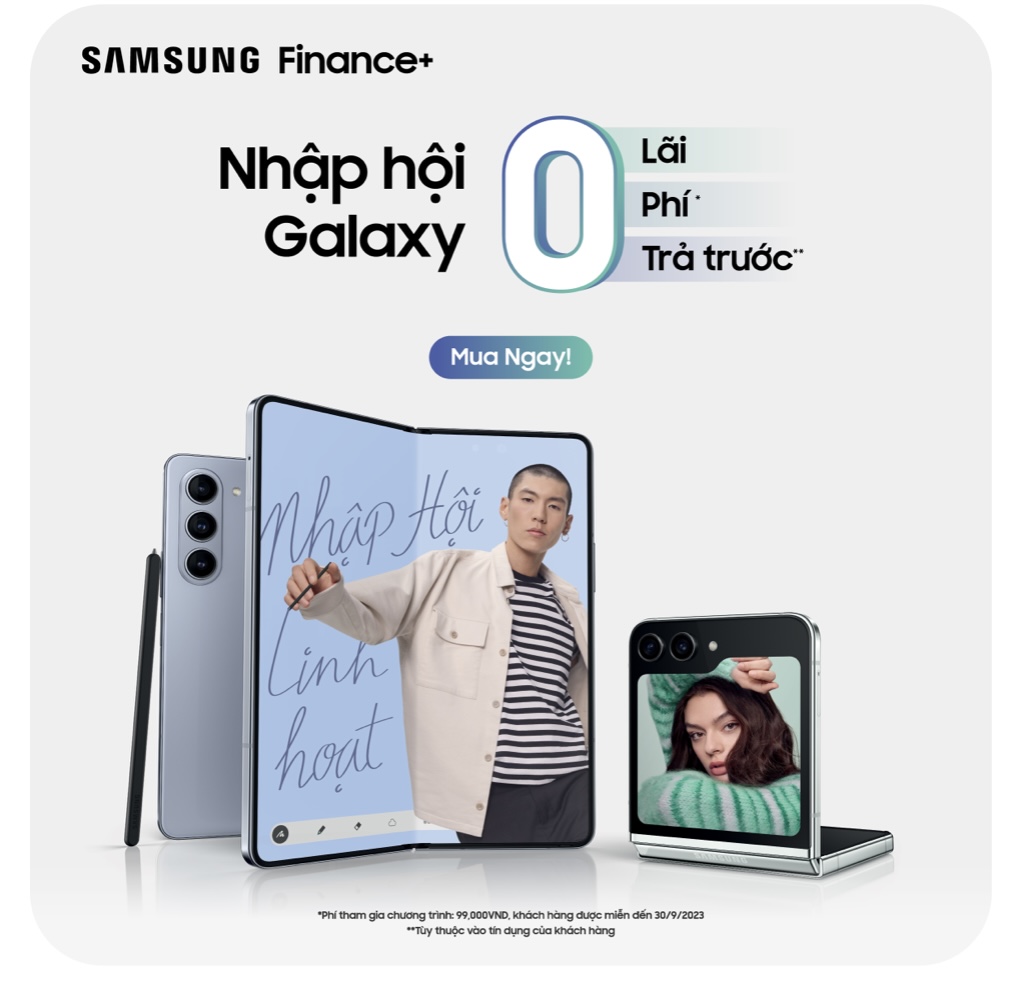 “Nhập hội” Galaxy dễ hơn bao giờ hết với Samsung Finance+ TechTimes Vietnam “Nhập hội” Galaxy dễ hơn bao giờ hết với Samsung Finance+
