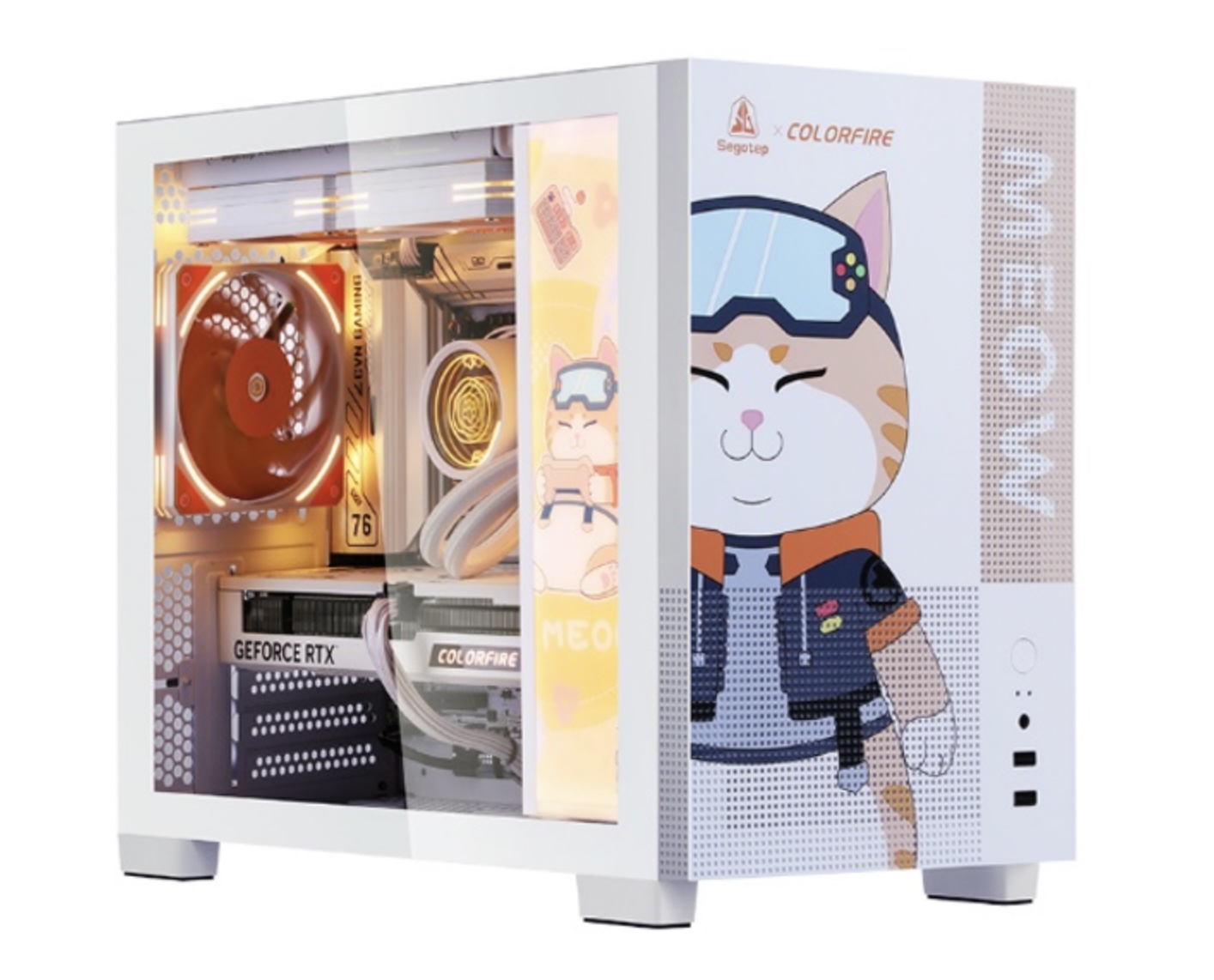 COLORFUL vừa công bố dòng COLORFIRE MOEW mới bao gồm card đồ họa, bo mạch chủ và thùng máy tính.