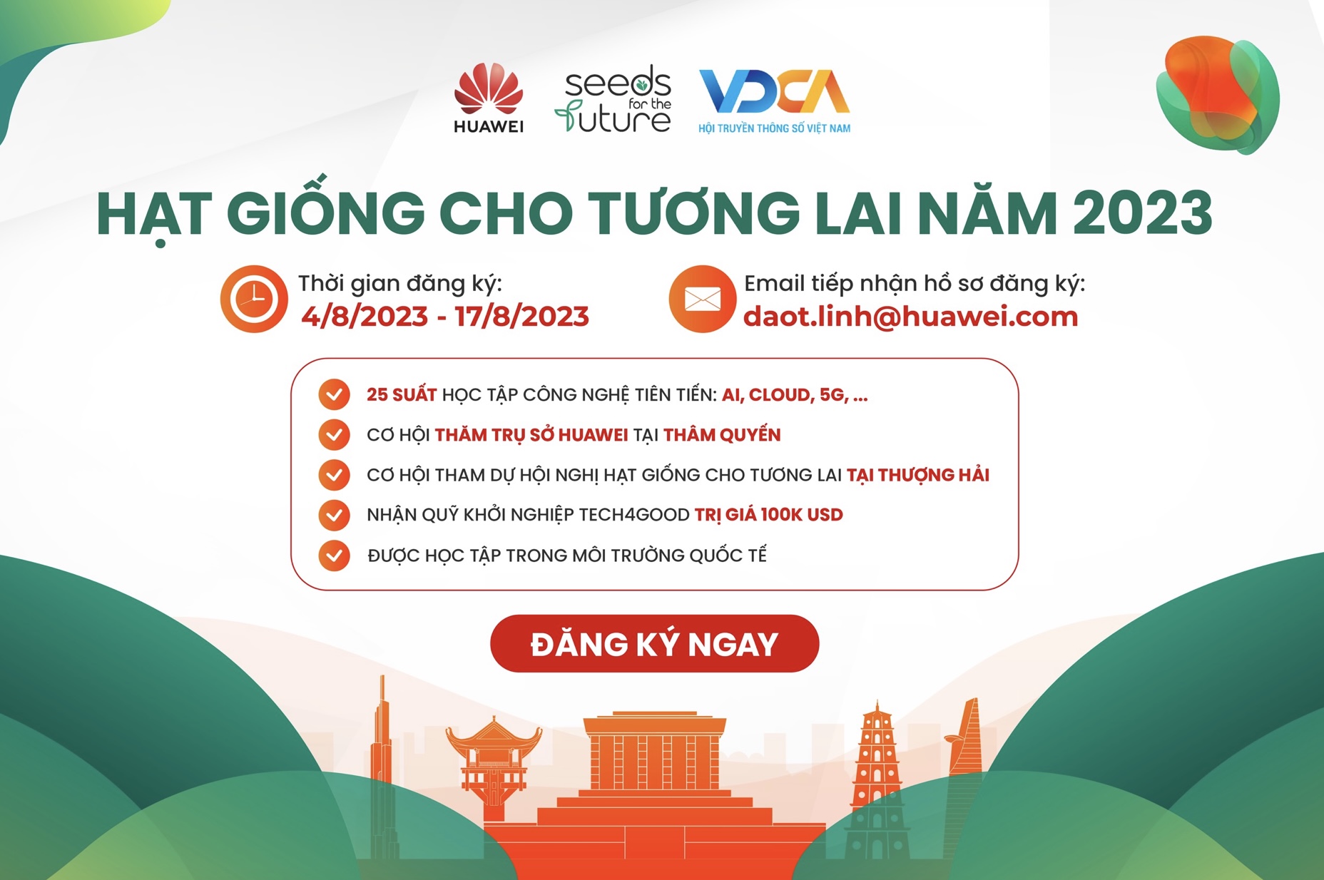Huawei khởi động chương trình 'Hạt giống cho Tương lai 2023'