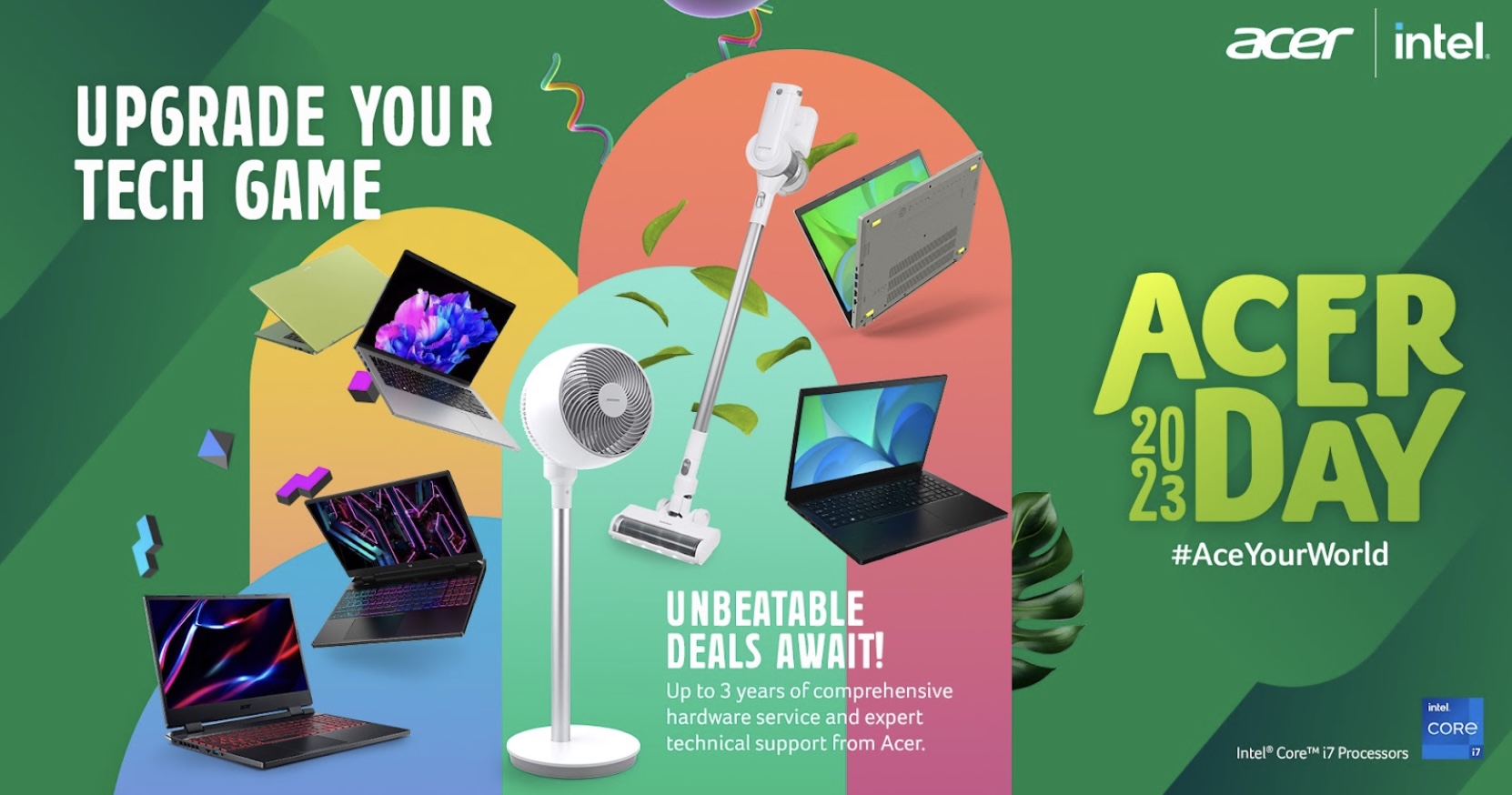 Sự trở lại của sự kiện công nghệ thường niên nhà Acer: Acer Day 2023 - Ace Your World (Từ 04/08 đến 31/08).