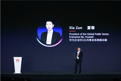 Xia Zun, Chủ tịch Khu vực công toàn cầu của Huawei (PRNewsfoto/Huawei)
