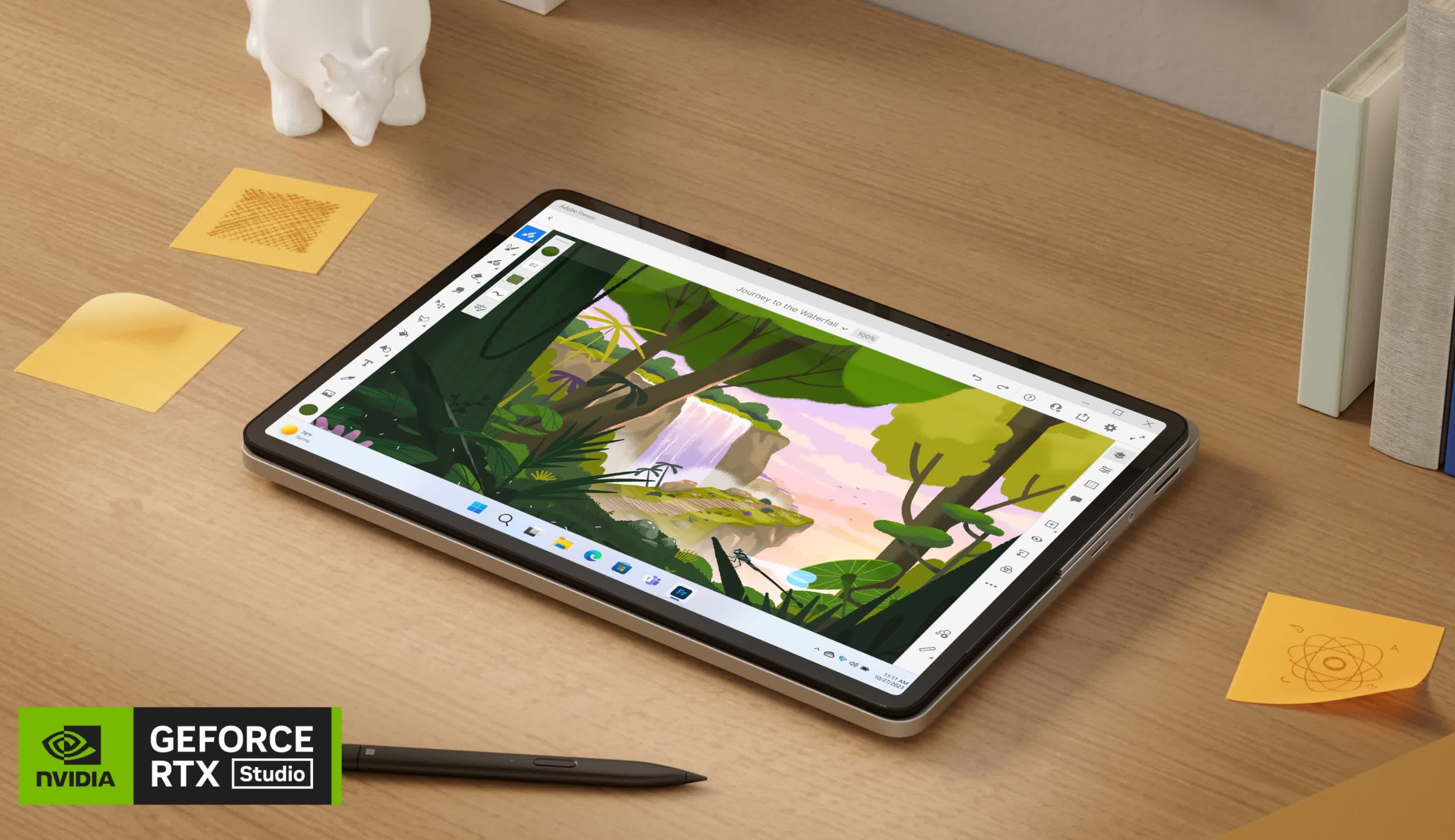 Surface Laptop Studio 2 ra mắt, dùng NVIDIA RTX 40