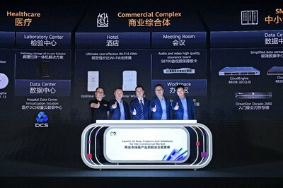 Huawei ra mắt 20 sản phẩm và giải pháp mới nhằm tăng cường trí thông minh cho các doanh nghiệp vừa và nhỏ trên thị trường thương mại.