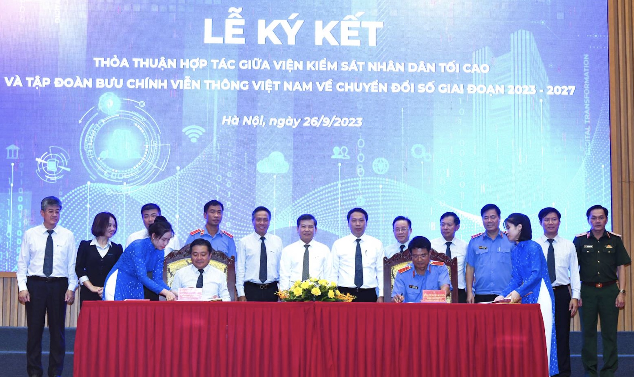 Viện Kiểm sát nhân dân tối cao và VNPT ký kết hợp tác về chuyển đổi số Viện Kiểm sát nhân dân tối cao và VNPT ký kết hợp tác về chuyển đổi số