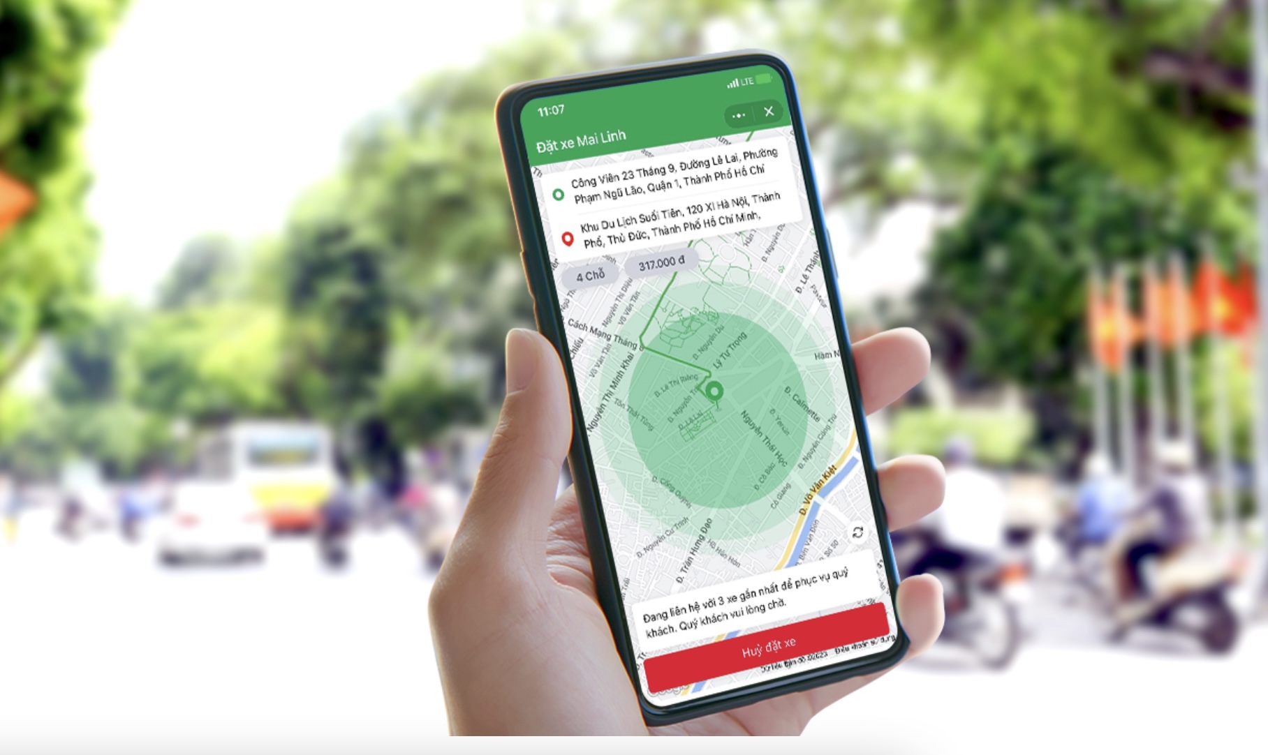 Ngay trên ứng dụng Zalo, người dùng có thể sử dụng mini app “Đặt xe Mai Linh” để gọi xe nhanh chóng, biết rõ lộ trình và ước lượng...