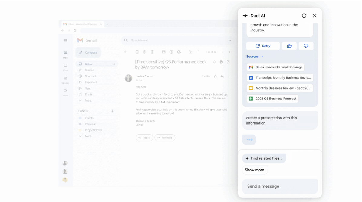 Google Cloud Next 2023: Duet AI mở rộng phạm vi trên nhiều sản phẩm hơn