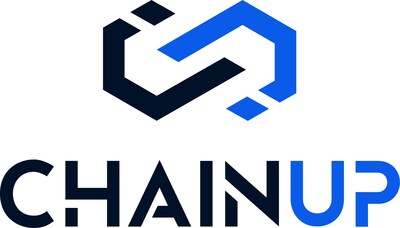 ChainUp - Logo Giải pháp Blockchain toàn diện hàng đầu toàn cầu (PRNewsfoto/ChainUp)