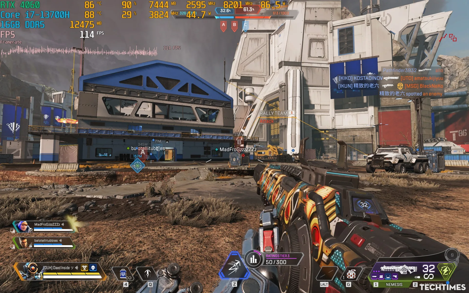 Apex Legends 10 6 2023 5 55 25 PM jpg TechTimes Vietnam Đánh giá Lenovo Legion Slim 5i Gen 8 (2023): Thiết kế đẹp, hiệu năng cao