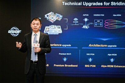 Kim Jin có bài phát biểu quan trọng (PRNewsfoto/Huawei)