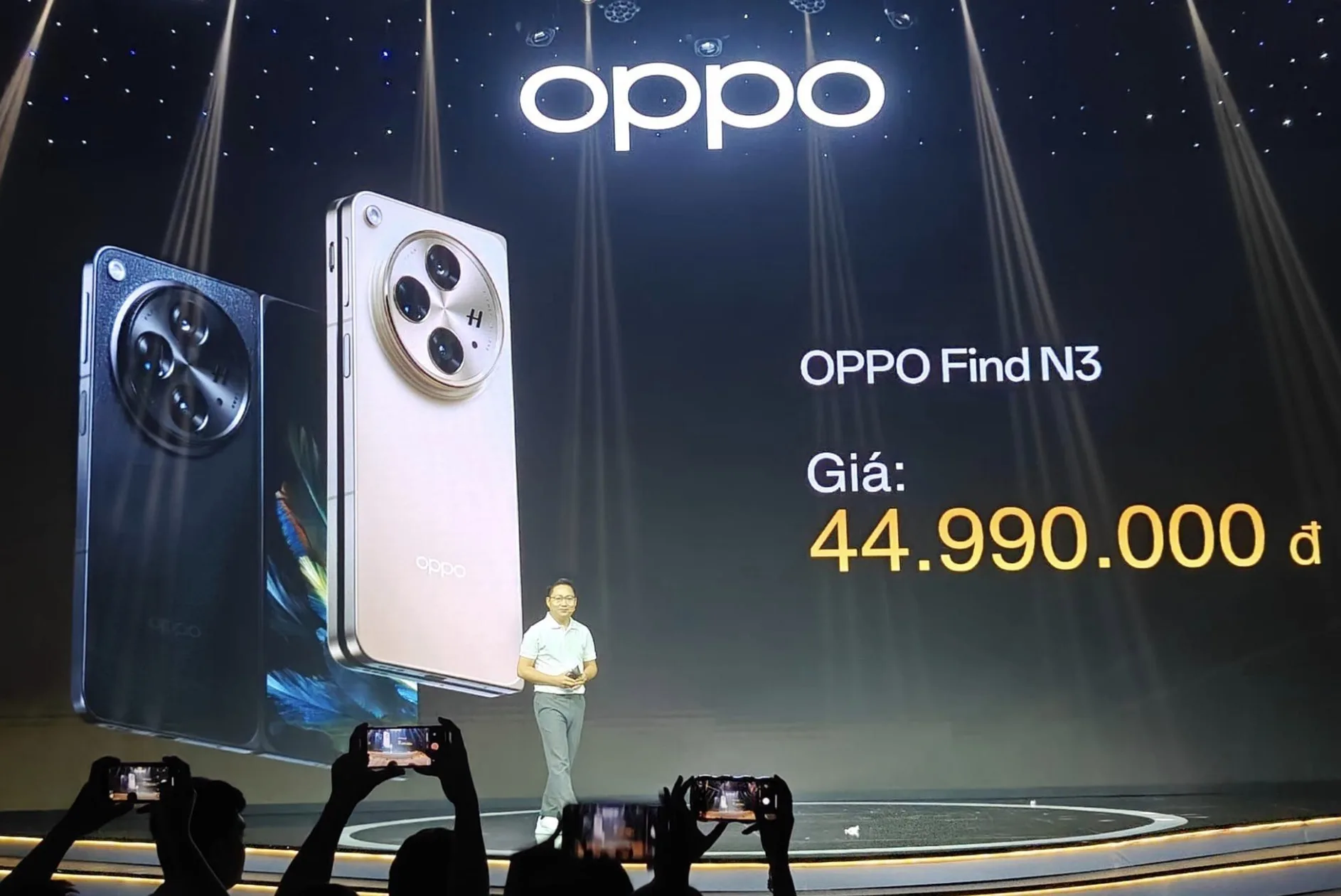 OPPO Find N3  giá 44,99 triệu đồng