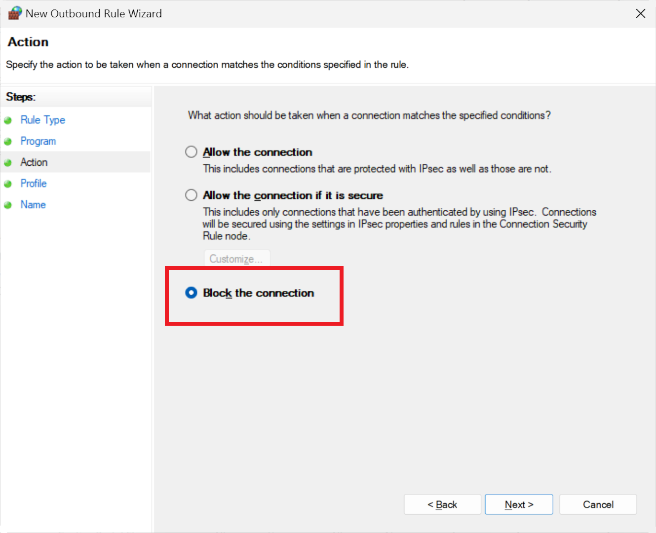 1699357988 642 Cach chan ket noi mang den va di bang tuong TechTimes Vietnam Cách chặn kết nối mạng đến và đi bằng tường lửa Windows