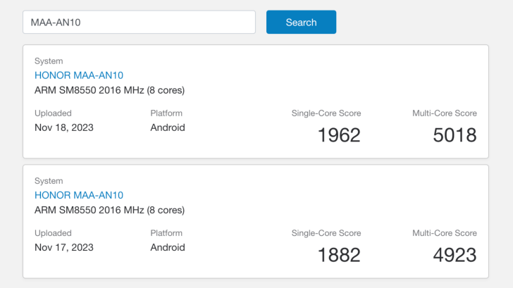 1700552401 93 Dong Honor 100 xuat hien tren Geekbench truoc khi ra TechTimes Vietnam Dòng Honor 100 xuất hiện trên Geekbench trước khi ra mắt: Đây là những gì danh sách tiết lộ