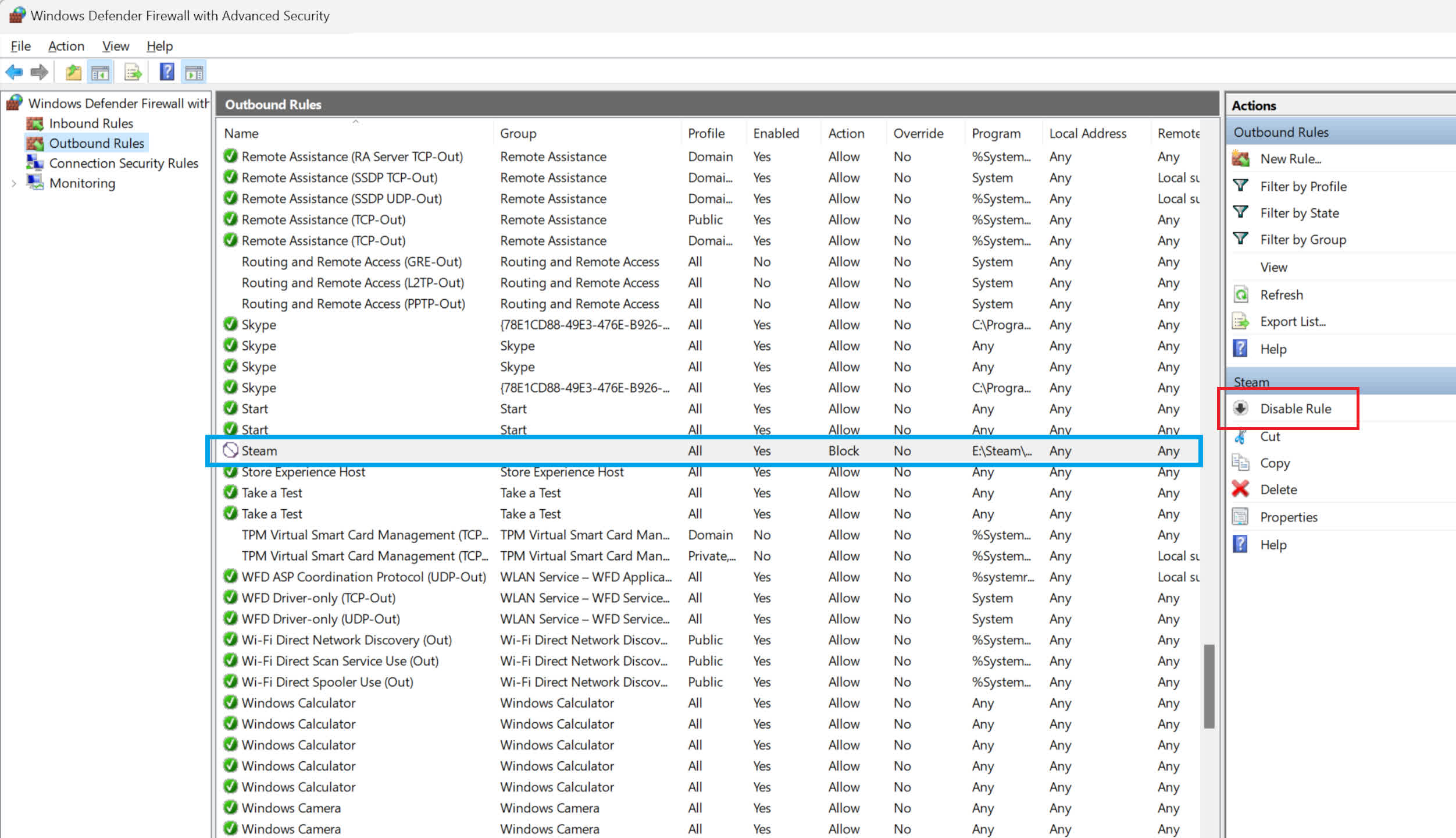 Cach chan ket noi mang den va di bang tuong TechTimes Vietnam Cách chặn kết nối mạng đến và đi bằng tường lửa Windows