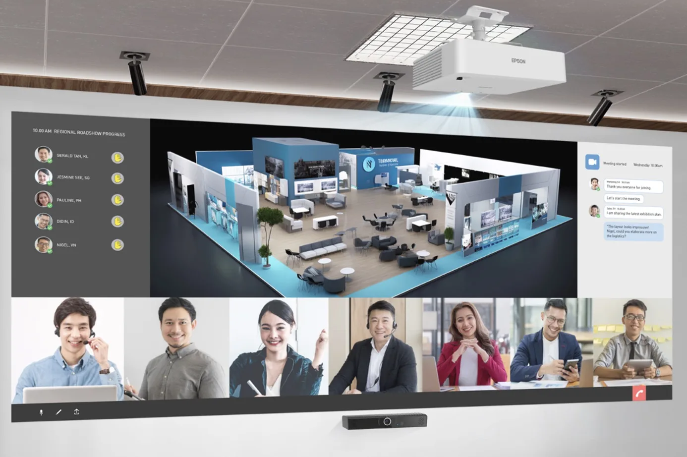 Epson ra mắt loạt máy chiếu mới phục vụ kinh doanh, giáo dục TechTimes Vietnam Cải thiện trải nghiệm họp trực tuyến với EB-L770U và EB-L570U