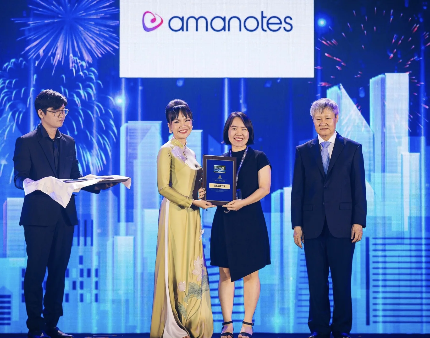 Amanotes lọt top 10 công ty công nghệ là nơi làm việc tốt nhất Việt Nam