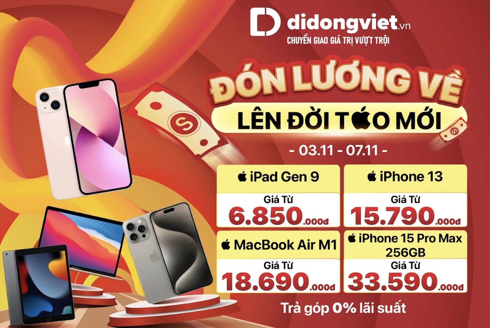 “Sale lương về” iPhone giá chỉ từ 6,8 triệu đồng