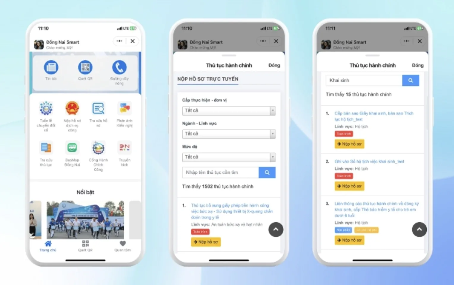 Zalo mini app Đồng Nai Smart hiện đã được cập nhật hơn 1.500 TTHC để người dân dễ dàng tra cứu và thực hiện theo hướng dẫn