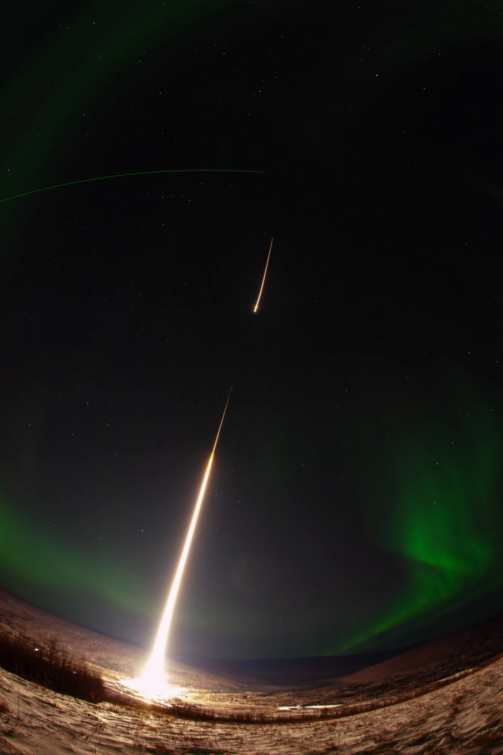 look nasa launches sounding rocket into stunning auroras in alaska TechTimes Vietnam NASA phóng tên lửa phát ra âm thanh vào cực quang tuyệt đẹp ở Alaska