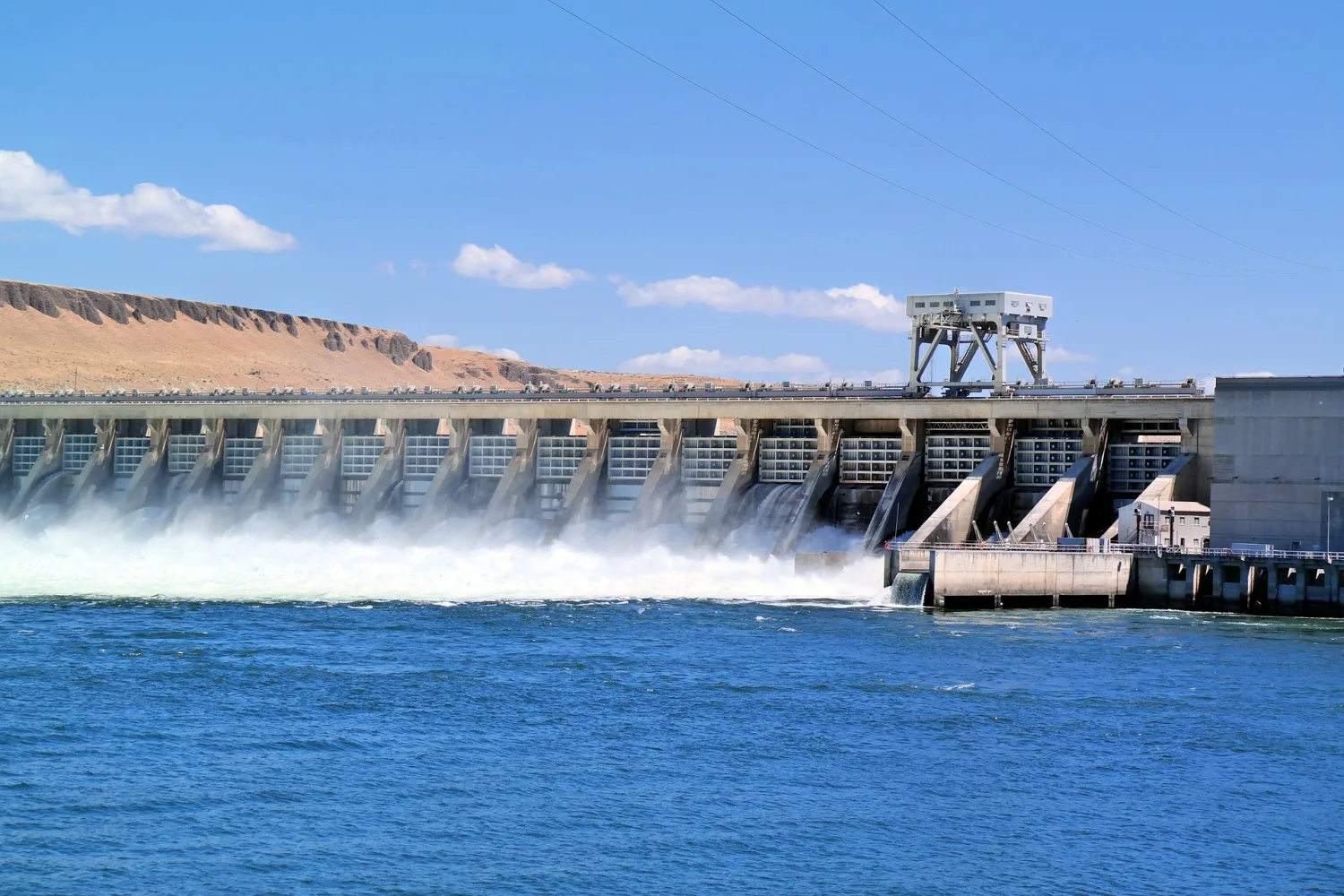 Dam River Water