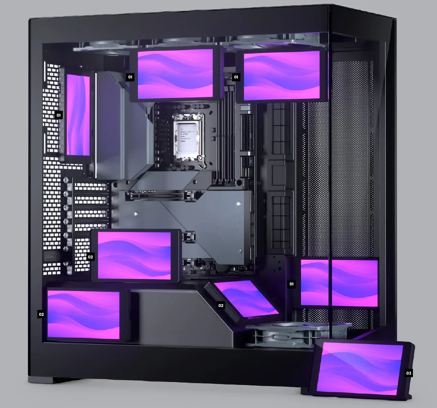 Phanteks unveils 5.5 hi-res display for your PC case