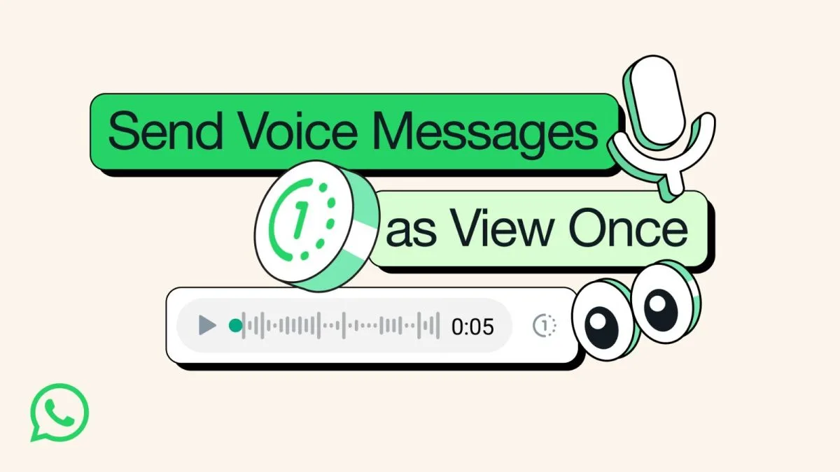 WhatsApp giới thiệu 'Xem một lần' cho tin nhắn âm thanh Smartprix