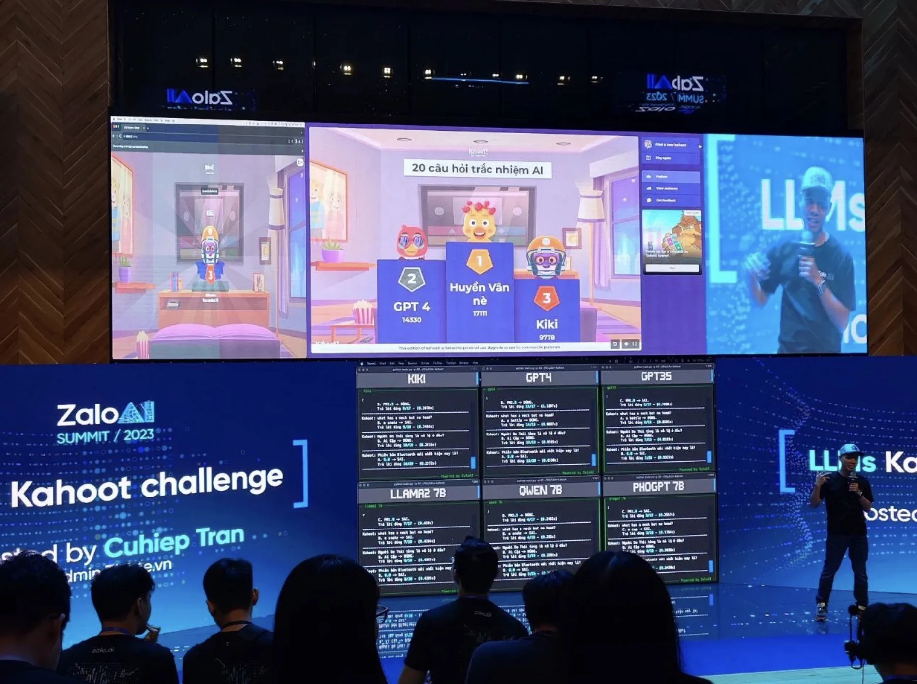 image 101 jpeg TechTimes Vietnam Mô hình ngôn ngữ lớn của Zalo bất ngờ xuất hiện gây thích thú tại AI Summit 2023 