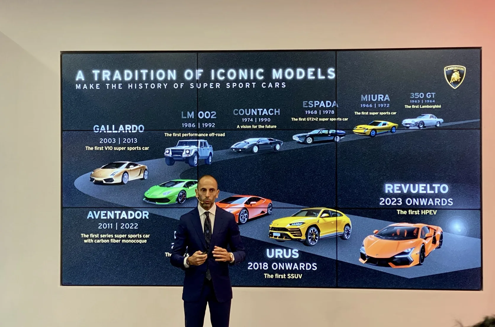 Ông Francesco Scardaoni – Giám đốc Khu vực của Automobili Lamrboghini tại châu Á – Thái Bình Dương