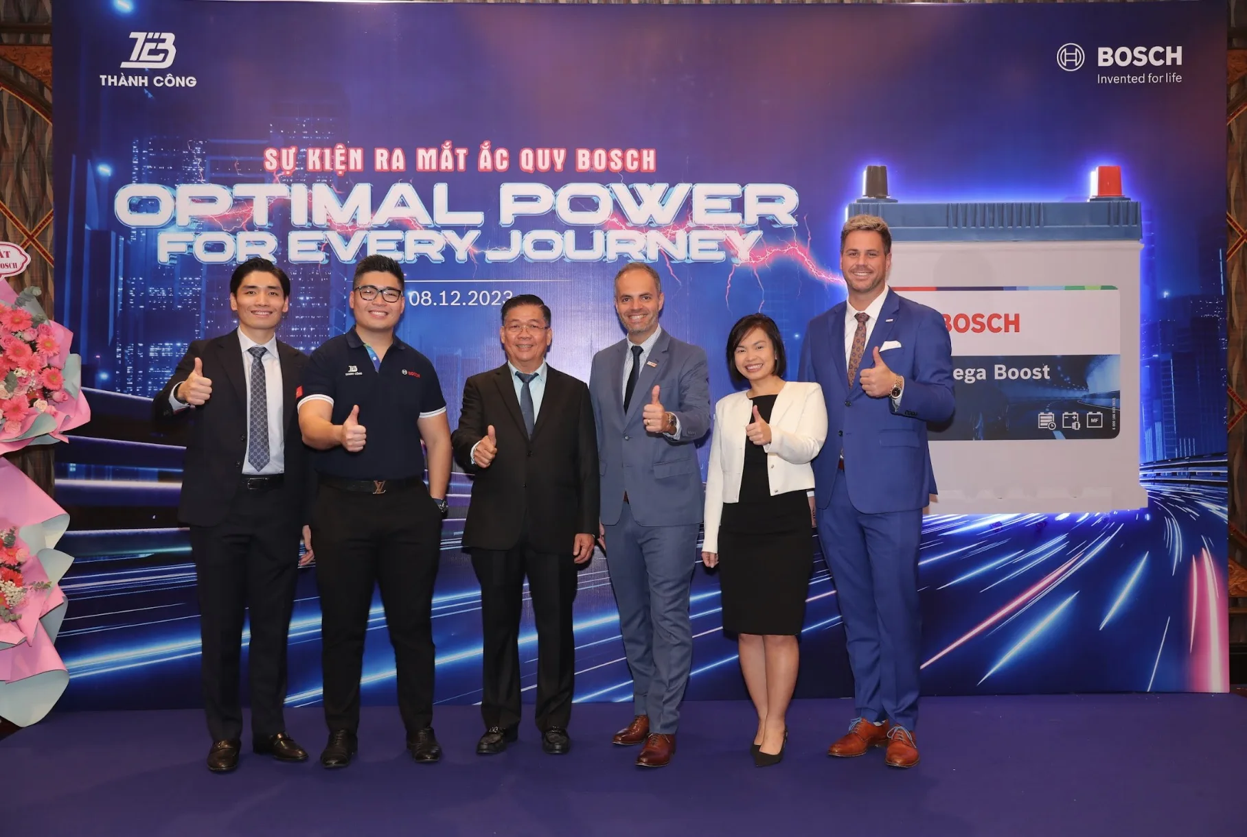 Bosch ra mắt bình ắc quy SM Mega Boost mới
