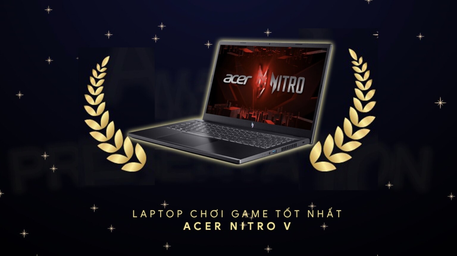 Laptop chơi game tốt nhất: Acer Nitro V